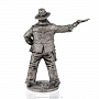 Оловянный солдатик миниатюра "Тучный ковбой с револьвером", фотография 3. Интернет-магазин ЛАВКА ПОДАРКОВ